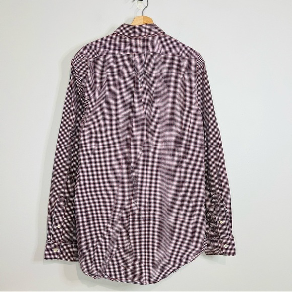 Ralph Lauren Men's Red and Blue Checkered Shirt - Picture 5 of 8